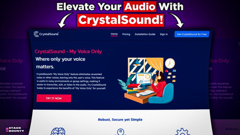 CrystalSound Review: The Ultimate Solution for Noise-Free Calls and Immersive Conversations + Lifetime deal