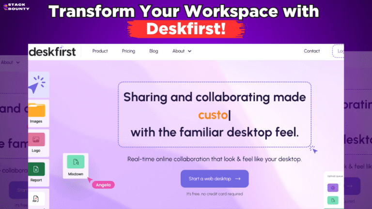 Deskfirst Review: Streamline Your Collaboration with Online Desktops + Lifetime Deal