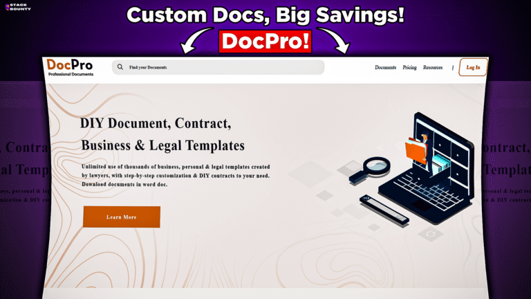 DocPro Review: Your Ultimate Legal Document Solution + Lifetime Deal